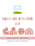 Daycare Starter Kit - Enrollment Package with 5 Essential Documents